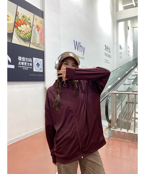 セール】ダブルライン トラックジャケット ジャージ トラックトップ