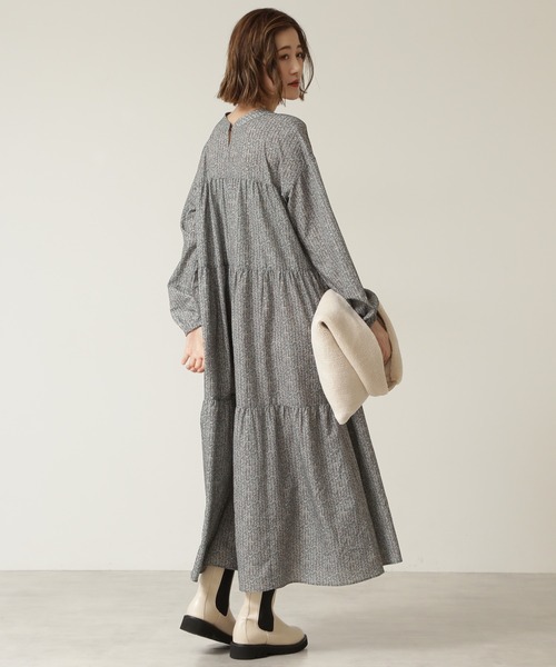 NATURAL BEAUTY BASIC（ナチュラルビューティーベーシック）の「２ＷＡＹプリントワンピース（ワンピース・レディース・ピンク系その他/ブルー系その他・SMALL/MEDIUM）」の22枚目の写真