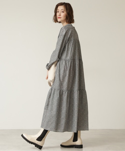 NATURAL BEAUTY BASIC（ナチュラルビューティーベーシック）の「２ＷＡＹプリントワンピース（ワンピース・レディース・ピンク系その他/ブルー系その他・SMALL/MEDIUM）」の14枚目の写真