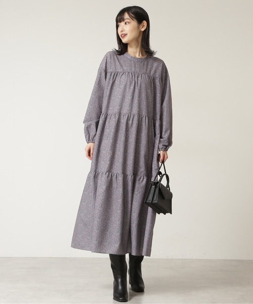 NATURAL BEAUTY BASIC（ナチュラルビューティーベーシック）の「２ＷＡＹプリントワンピース（ワンピース・レディース・ピンク系その他/ブルー系その他・SMALL/MEDIUM）」の18枚目の写真