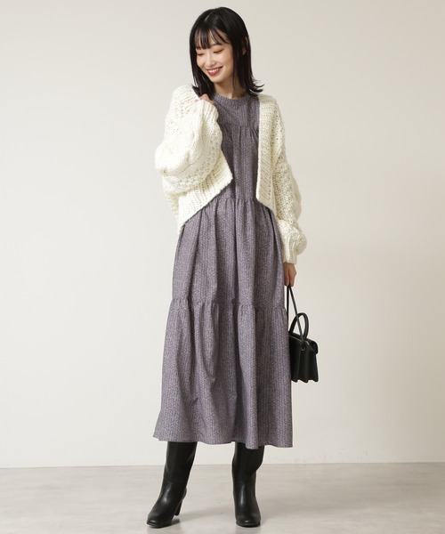 NATURAL BEAUTY BASIC（ナチュラルビューティーベーシック）の「２ＷＡＹプリントワンピース（ワンピース・レディース・ピンク系その他/ブルー系その他・SMALL/MEDIUM）」の21枚目の写真