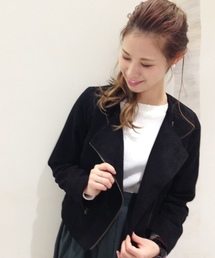 Chico | キルティング入りライダース(ブルゾン)