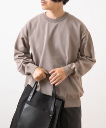 ITEMS URBANRESEARCH | マシンウォッシャブル 天竺クルーネックニット(ニット/セーター)