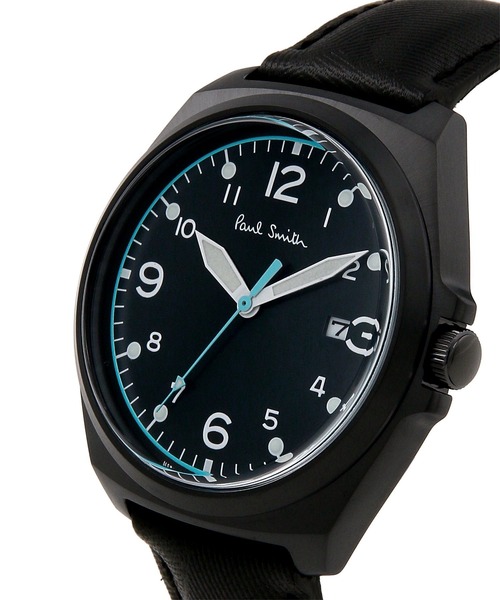 Paul Smith(ポールスミス)の「【限定】Closed Eyes Military メンズウォッチ / 863342 BLACK(アナログ腕時計・メンズ・ブラック・FREE)」の2枚目の写真