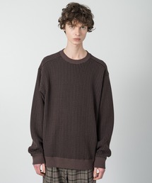 ビッグワッフルプルオーバー