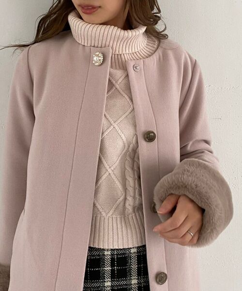 セール Legon 上品ノーカラーコート ノーカラーコート ジャケット アウター Majestic Legon マジェスティックレゴン の ノーカラーコート 上品ノーカラーコート をセール価格で購入できます Majestic Legon マジェスティックレゴン の