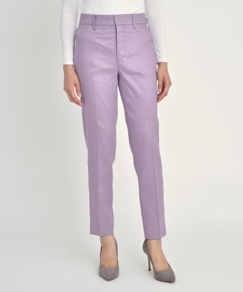 YANUK（ヤヌーク）の「【YANUK/ヤヌーク】スリムテーパード トラウザー"RUTH"（その他パンツ・レディース・ラベンダー・S/M/XS）」の4枚目の写真