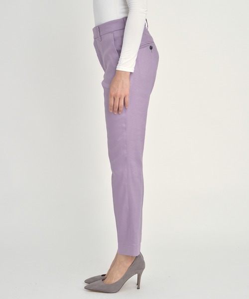 YANUK（ヤヌーク）の「【YANUK/ヤヌーク】スリムテーパード トラウザー"RUTH"（その他パンツ・レディース・ラベンダー・S/M/XS）」の5枚目の写真
