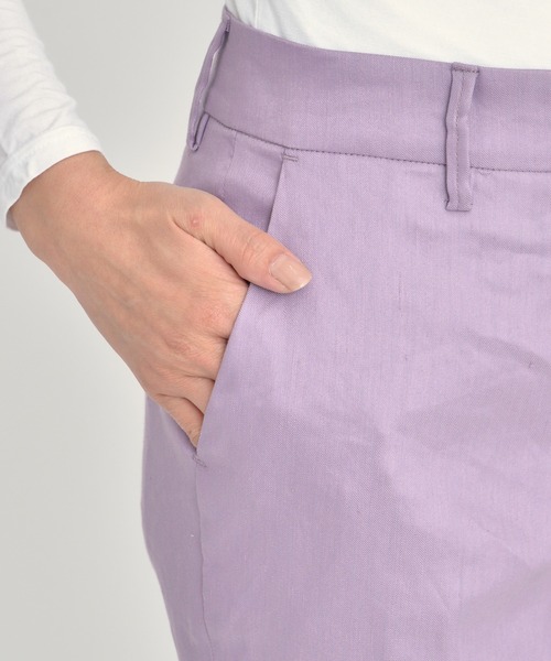 YANUK（ヤヌーク）の「【YANUK/ヤヌーク】スリムテーパード トラウザー"RUTH"（その他パンツ・レディース・ラベンダー・S/M/XS）」の9枚目の写真