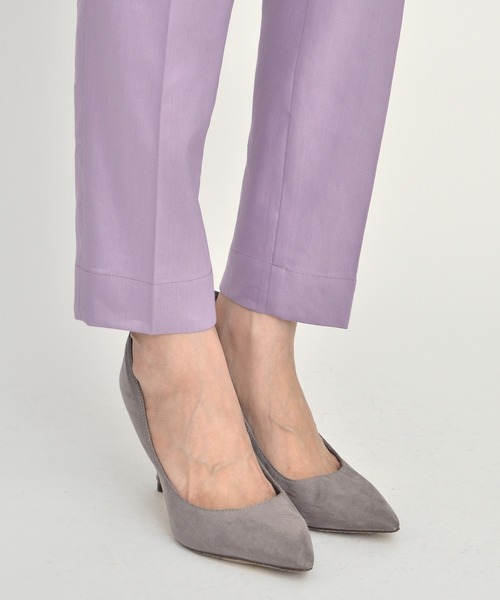 YANUK（ヤヌーク）の「【YANUK/ヤヌーク】スリムテーパード トラウザー"RUTH"（その他パンツ・レディース・ラベンダー・S/M/XS）」の8枚目の写真