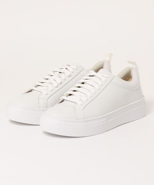 inter-chaussures(インターショシュール)の「【VAGABOND】レースアッププラットフォームスニーカー(E15013)(スニーカー・レディース・ブラック/ホワイト・39/38/36/37/35)」の1枚目の写真
