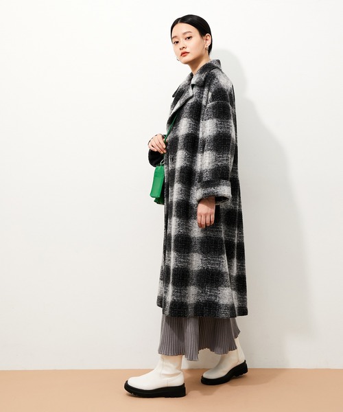 ADAM ET ROPE'（アダムエロペ）の「スライバーボンディングコート（その他アウター・レディース・ブラック系その他/ブラック・FREE）」の19枚目の写真