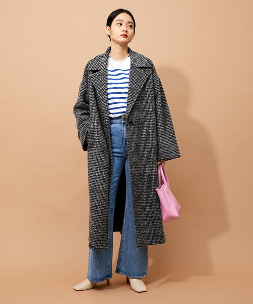 ADAM ET ROPE'（アダムエロペ）の「スライバーボンディングコート（その他アウター・レディース・ブラック系その他/ブラック・FREE）」の20枚目の写真