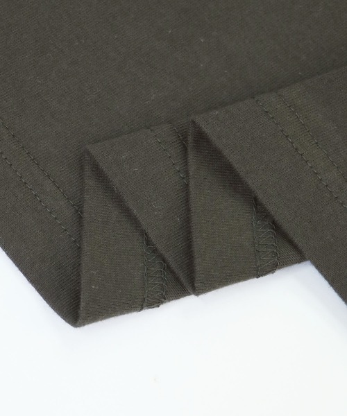 HER CLOSET（ハークローゼット）の「【shemoshelly】WEB限定カレッジロゴロンT 新色追加（Tシャツ/カットソー・レディース・ネイビー/ホワイト/スミクロ/ヘザーグレー/ネイビー系・L/S/M）」の15枚目の写真