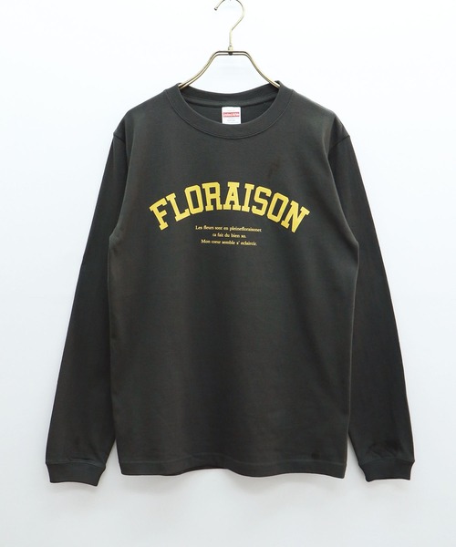 HER CLOSET（ハークローゼット）の「【shemoshelly】WEB限定カレッジロゴロンT 新色追加（Tシャツ/カットソー・レディース・ネイビー/ホワイト/スミクロ/ヘザーグレー/ネイビー系・L/S/M）」の13枚目の写真