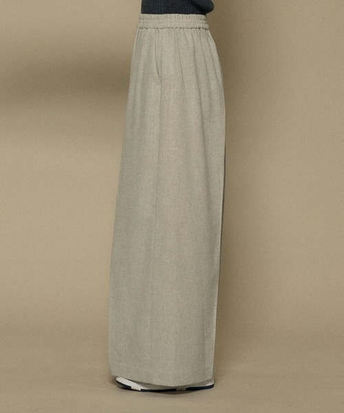 KBF(ケイビーエフ)の「ワイドスラウチパンツ(その他パンツ・レディース・チャコールグレー/ライトグレー・ONE)」の8枚目の写真