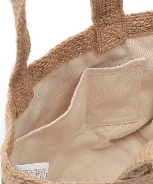 チチカカ（チチカカ）の「ジュート＆アフリカンプリントバッグ（トートバッグ・レディース・レッド/ブルー/グリーン・FREE）」の16枚目の写真