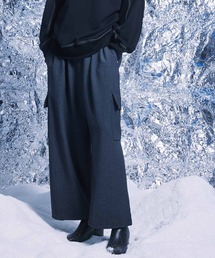 MAISON SPECIAL | 《ユニセックスアイテム》スポンジッシュプライムワイドカーゴパンツ 【MAISON SPECIAL/メゾンスペシャル】(カーゴパンツ)