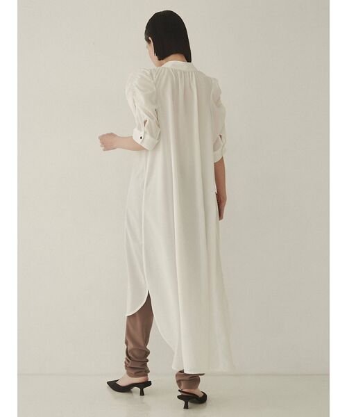 COTORICA（コトリカ）の「【THE DAYZ TOKYO】パワショルシャツワンピース（ワンピース・レディース・ピンク/オフホワイト/ブラック・MEDIUM/SMALL）」の7枚目の写真