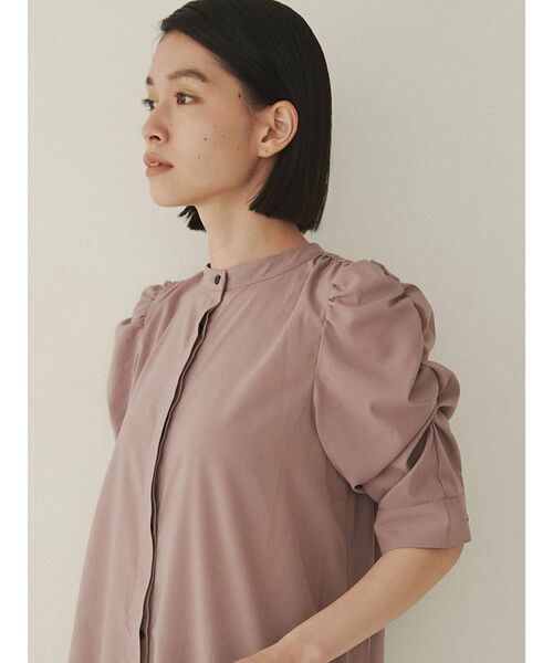 COTORICA（コトリカ）の「【THE DAYZ TOKYO】パワショルシャツワンピース（ワンピース・レディース・ピンク/オフホワイト/ブラック・MEDIUM/SMALL）」の9枚目の写真