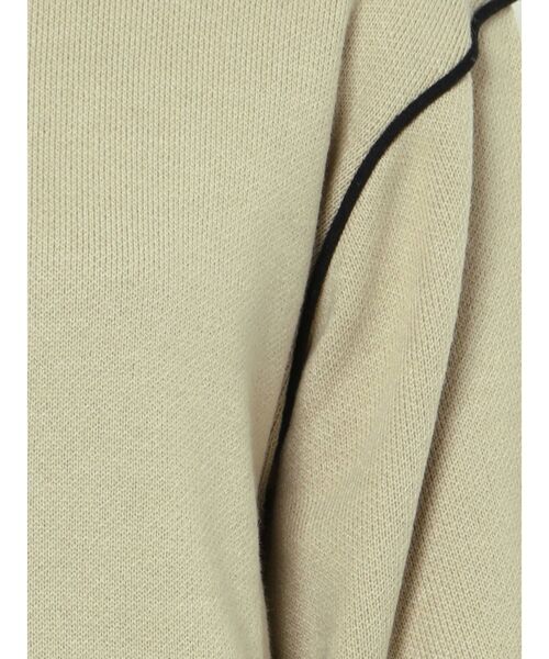 EMODA(エモダ)の「アップネックボックスニット(ニット/セーター・レディース・ブラック/カーキ/オレンジ・FREE)」の20枚目の写真