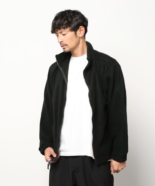 INNOCENT(イノセント)の「【T18】UNISEX FLEECE FULL ZIP(ブルゾン・メンズ・カモフラージュ/ブラック・MEDIUM/LARGE)」の2枚目の写真