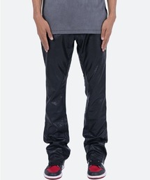 mnml/ミニマル/ヴィーガンレザーフレアパンツ/VeganLeatherFlarePants B169(M2021-D224)