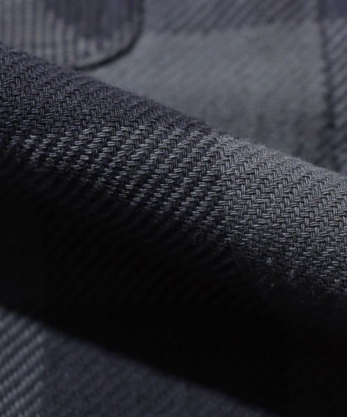 FIVE BROTHER（ファイブブラザー）の「FIVE BROTHER/ファイブブラザー HEAVY FLANNEL HALF ZIP SHIRT ハーフジップ ヘビーフランネル チェック フランネルシャツ（シャツ/ブラウス・メンズ・ブラウン/グリーン/ブラック系その他/レッド/ブルー/ブラック/マスタード・L/XL/M）」の12枚目の写真