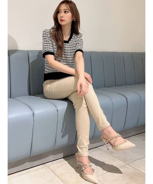 RESEXXY（リゼクシー）の「スタッズミュール（サンダル・レディース・アイボリー/ブラック/ベージュ・SMALL/MEDIUM/LARGE）」の10枚目の写真