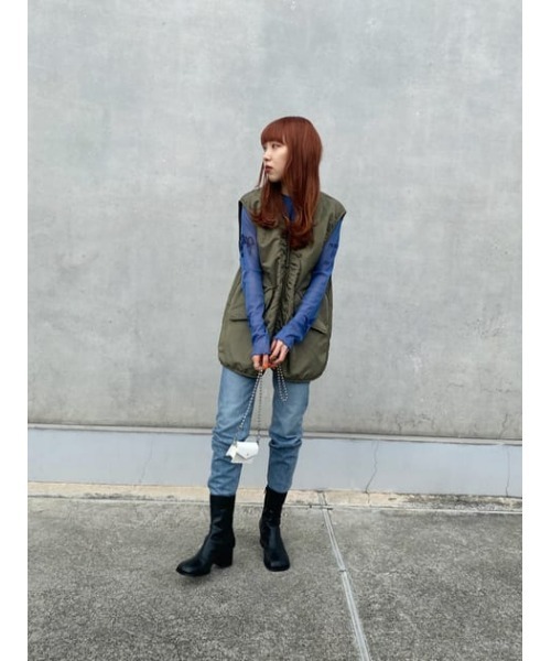 MOUSSY（マウジー）の「MILITARY ベスト（ダウンベスト）」 - WEAR