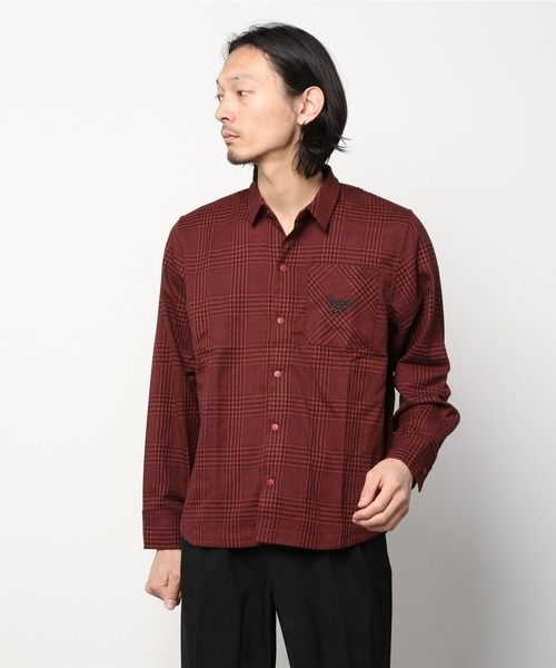 Reebok(リーボック)の「クラシックス フランネル シャツ / Classics Flannel Shirt(シャツ/ブラウス・メンズ・レッド/ブルーグリーン・MEDIUM/LARGE/X-LARGE/XX-LARGE/SMALL/XXX-LARGE/X-SMALL)」の1枚目の写真