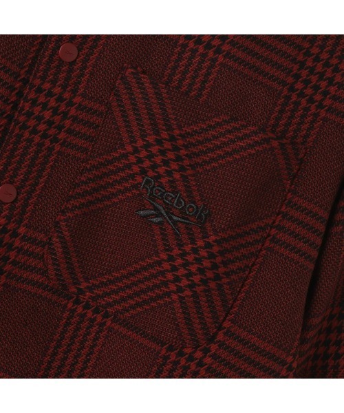 Reebok(リーボック)の「クラシックス フランネル シャツ / Classics Flannel Shirt(シャツ/ブラウス・メンズ・レッド/ブルーグリーン・MEDIUM/LARGE/X-LARGE/XX-LARGE/SMALL/XXX-LARGE/X-SMALL)」の5枚目の写真