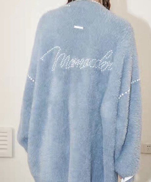 MAMC（エムエーエムシー）の「MAMC-パールカーディガン（カーディガン/ボレロ・メンズ・ライトブルー/ブラック・M/L）」の9枚目の写真