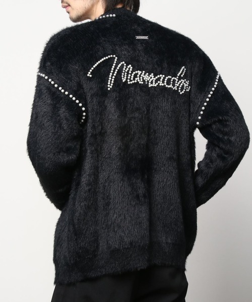 MAMC（エムエーエムシー）の「MAMC-パールカーディガン（カーディガン/ボレロ・メンズ・ライトブルー/ブラック・M/L）」の19枚目の写真