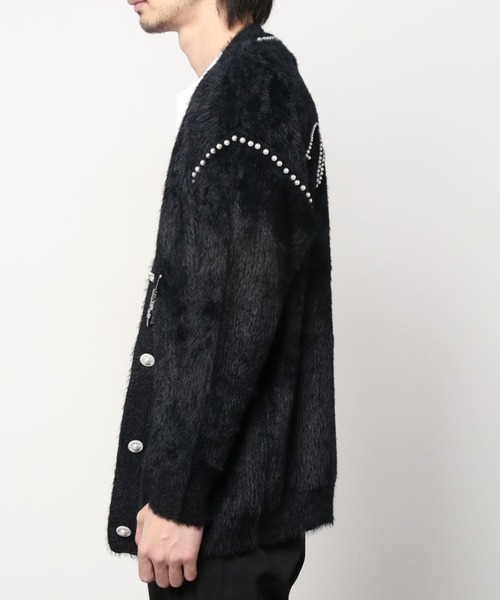 MAMC（エムエーエムシー）の「MAMC-パールカーディガン（カーディガン/ボレロ・メンズ・ライトブルー/ブラック・M/L）」の18枚目の写真