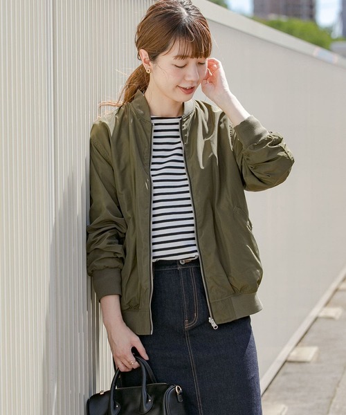 リバーシブルMA-1ブルゾン