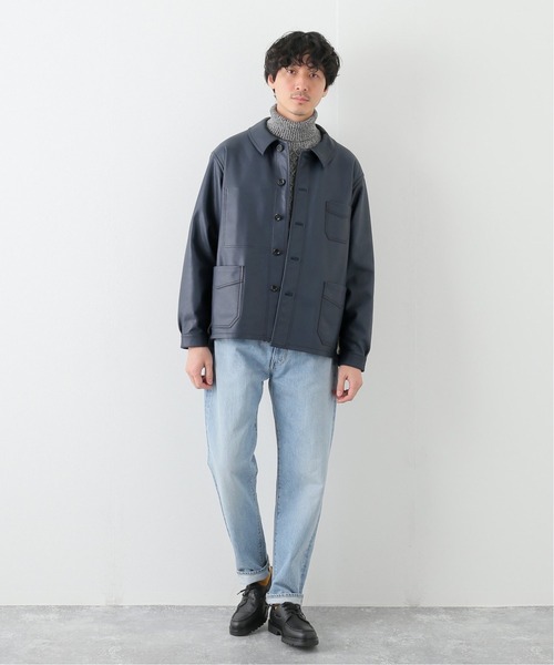 EDIFICE SELECT(エディフィスセレクト)の「【Archive&Style / アーカイブ&スタイル】for EDIFICE フレンチカバーオールJK(ブルゾン・メンズ・ネイビー・MEDIUM/LARGE)」の2枚目の写真