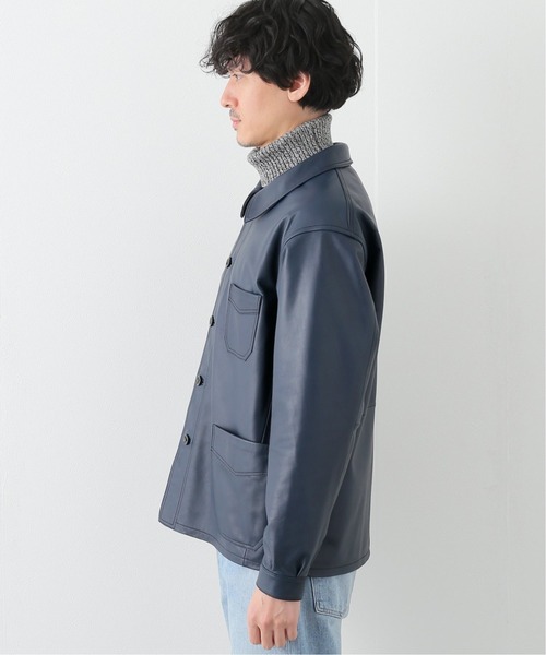 EDIFICE SELECT(エディフィスセレクト)の「【Archive&Style / アーカイブ&スタイル】for EDIFICE フレンチカバーオールJK(ブルゾン・メンズ・ネイビー・MEDIUM/LARGE)」の4枚目の写真