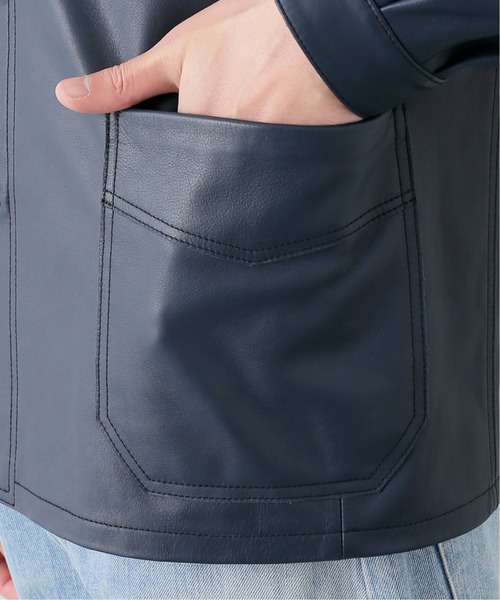 EDIFICE SELECT(エディフィスセレクト)の「【Archive&Style / アーカイブ&スタイル】for EDIFICE フレンチカバーオールJK(ブルゾン・メンズ・ネイビー・MEDIUM/LARGE)」の10枚目の写真