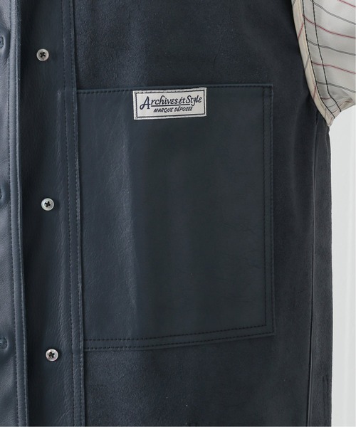EDIFICE SELECT(エディフィスセレクト)の「【Archive&Style / アーカイブ&スタイル】for EDIFICE フレンチカバーオールJK(ブルゾン・メンズ・ネイビー・MEDIUM/LARGE)」の16枚目の写真