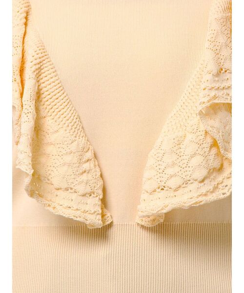 LAGUNAMOON（ラグナムーン）の「レースフリルニットプルオーバー（ニット/セーター・レディース・アイボリー/ブラック/ブルー・FREE）」の22枚目の写真