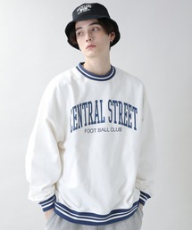 RAGEBLUE | 【SIGNAL SPORTS】裏毛スウェットラインリブクルー/266985(スウェット)