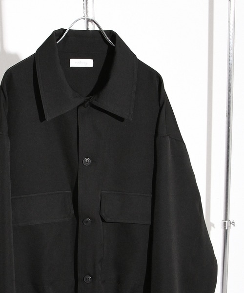 NILWAY（ニルウェイ）の「ワイドスリーブ スプリングショートブルゾン（ブルゾン・メンズ・ブラック/グリーン/チャコール/ホワイト系・MEDIUM/LARGE）」の13枚目の写真