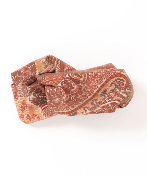 チチカカ（チチカカ）の「ペイズリー×チュールヘアバンド（ヘアバンド・レディース・ネイビー/オレンジ/グリーン・FREE）」の9枚目の写真