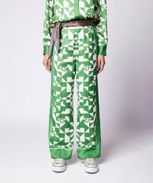 BEAUTY&YOUTH UNITED ARROWS | BY スカーフプリント パンツ(その他パンツ)