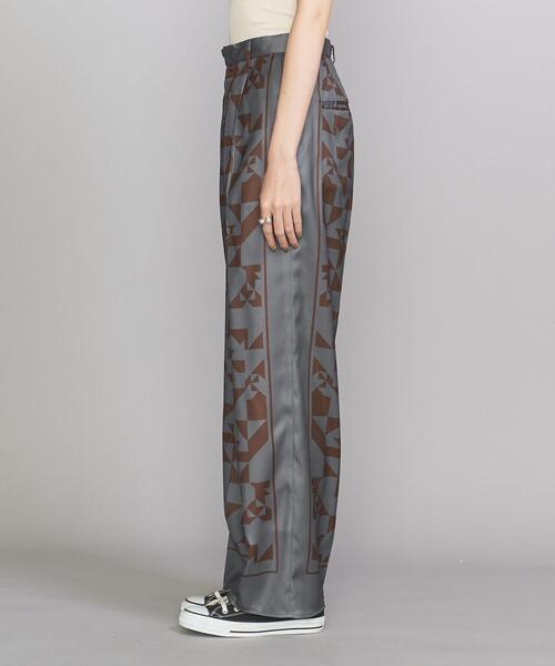 BEAUTY&YOUTH UNITED ARROWS（ビューティーアンドユースユナイテッドアローズ）の「BY スカーフプリント パンツ◆（その他パンツ・レディース・グレー/ケリー・S/M）」の7枚目の写真