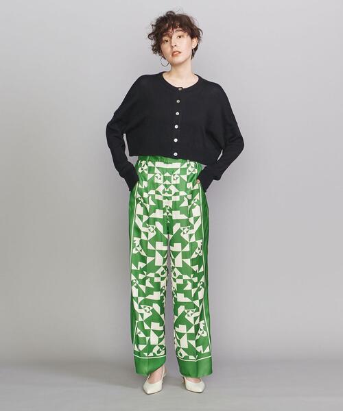 BEAUTY&YOUTH UNITED ARROWS（ビューティーアンドユースユナイテッドアローズ）の「BY スカーフプリント パンツ◆（その他パンツ・レディース・グレー/ケリー・S/M）」の13枚目の写真