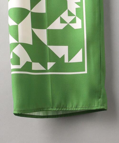 BEAUTY&YOUTH UNITED ARROWS（ビューティーアンドユースユナイテッドアローズ）の「BY スカーフプリント パンツ◆（その他パンツ・レディース・グレー/ケリー・S/M）」の16枚目の写真