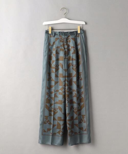 BEAUTY&YOUTH UNITED ARROWS（ビューティーアンドユースユナイテッドアローズ）の「BY スカーフプリント パンツ◆（その他パンツ・レディース・グレー/ケリー・S/M）」の18枚目の写真