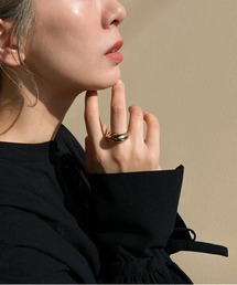 y/m by RIKA | ウェーブボリュームリング(リング)